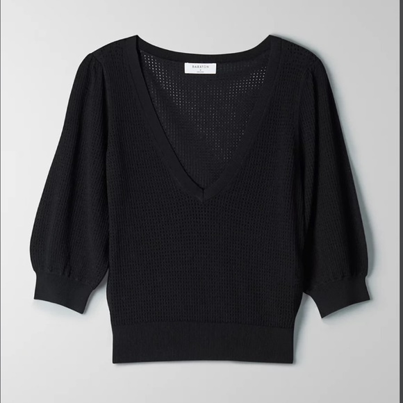 Aritzia Tops - NWT Aritzia Babaton Cooper Top in Black XS
